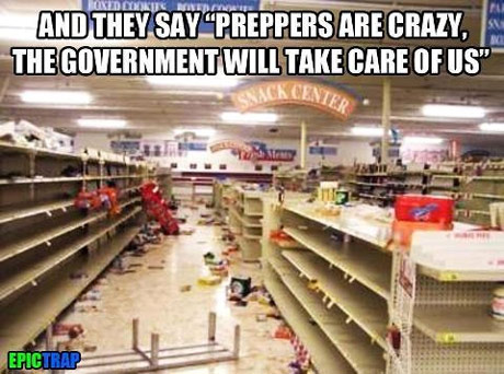 Can you picture empty store shelves?