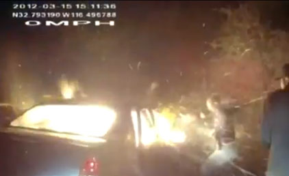 Car Shot With Taser by Border Agents Bursts Into Flames: “Just How Much is the Public Going to Take?”