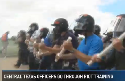 Homeland Trains Police for Riots, Civil Unrest: “This Training Has Never Been in Texas Before”