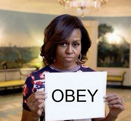Michelle Obama Obey