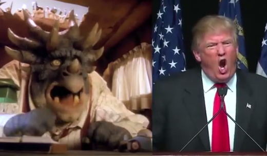 Trump and the establishment dinosaurs who will rule his cabinet.