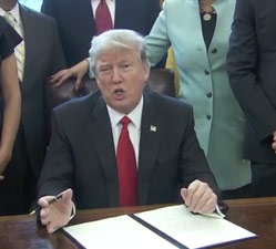 Trump Signs Executive Order On Regulation: “For Every New Regulation, Two Regulations Must Be Revoked”