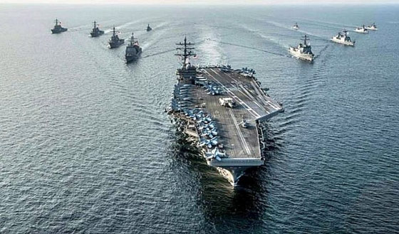 Kim Jong Un Threatens To Sink U.S. Aircraft Carrier If It Gets Any Closer To North Korea: “Doomed To Face The Miserable Fate Of Becoming An Underwater Ghost”