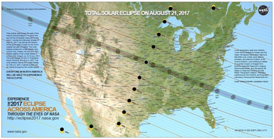 On April 8th, The Great American Eclipse Of 2024 Will Cross Over 7 U.S. Locations Named “Ninevah”