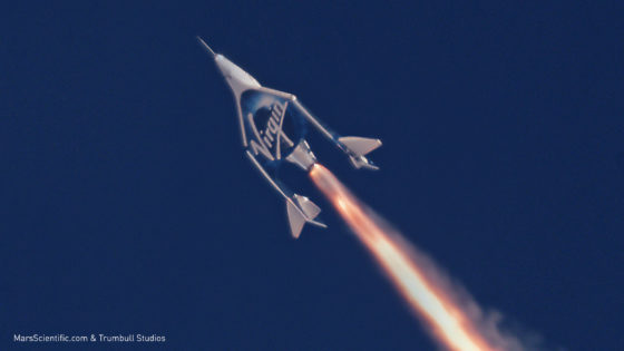 Virgin Galactic’s Plane Reaches Space