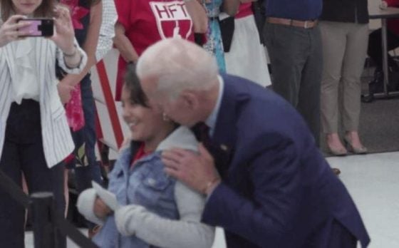 “Creepy” Joe Biden Tells 10-Year-Old Girl: “I’ll Bet You’re As Bright As You Are Good Looking”