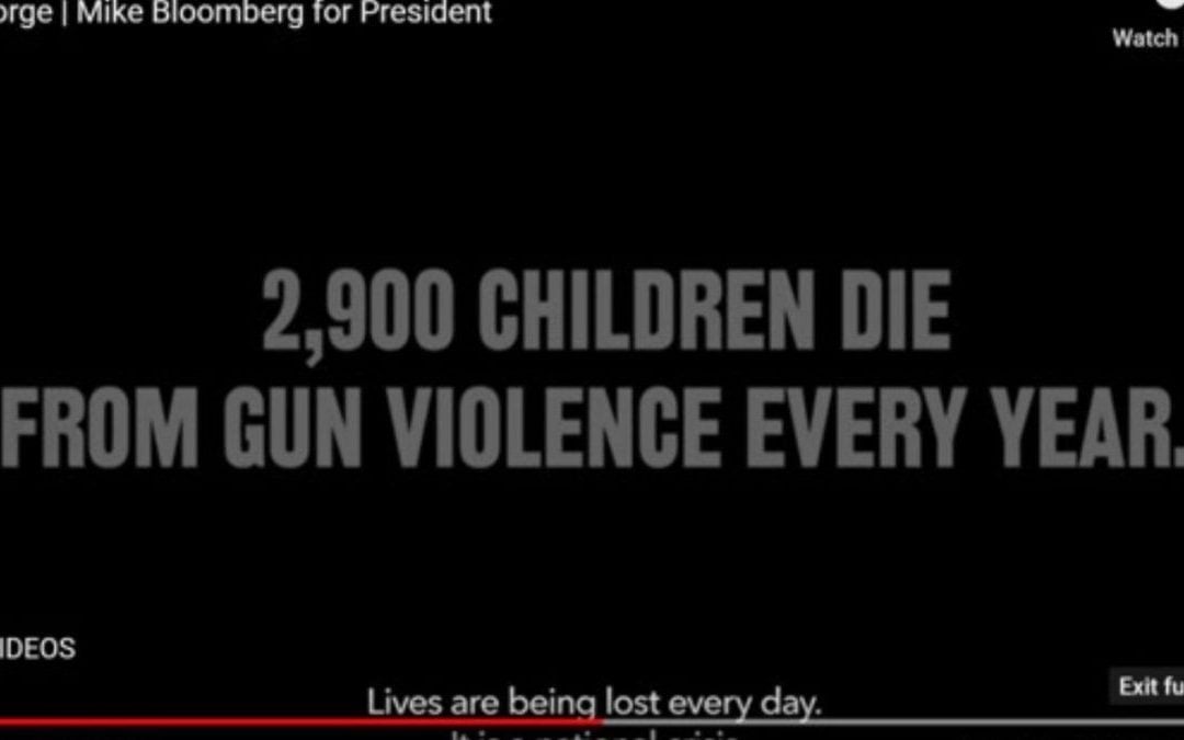 Michael Bloomberg’s Gun Violence Ad Is Wrong: The Data Is Off by 73%