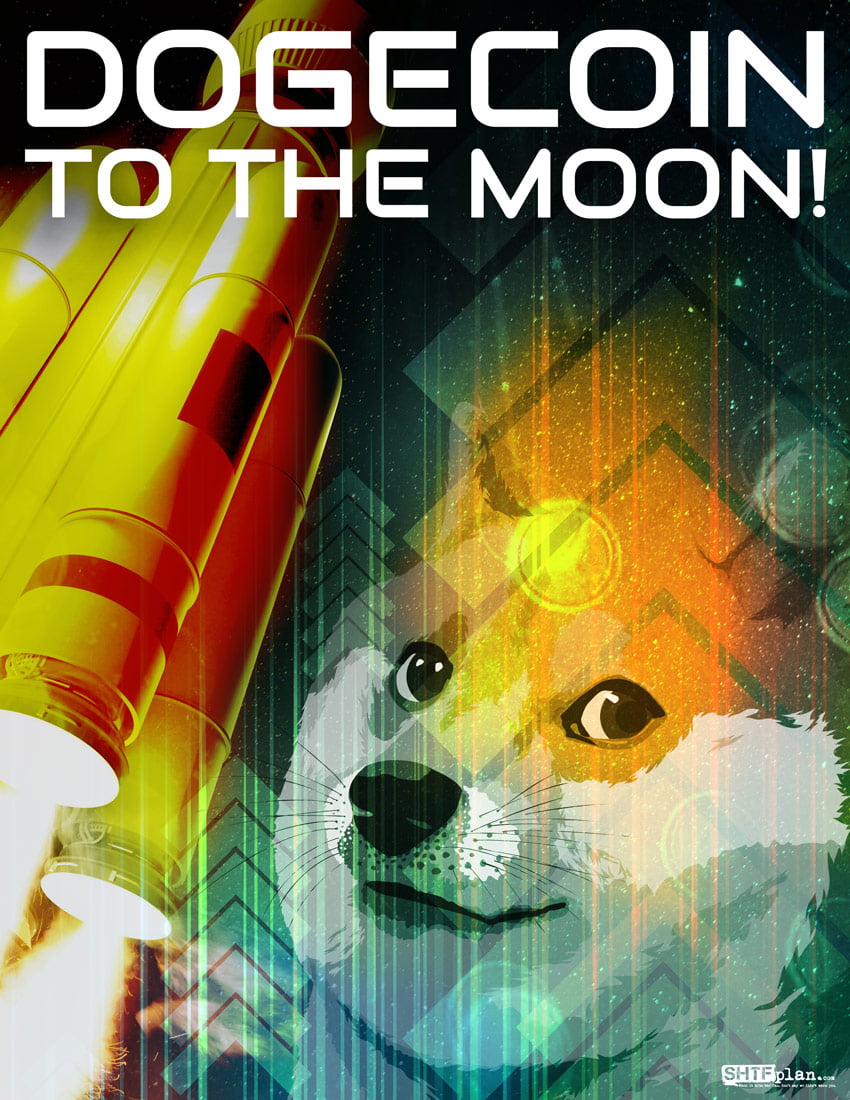 Dogecoin to the Moon | SHTF Plan