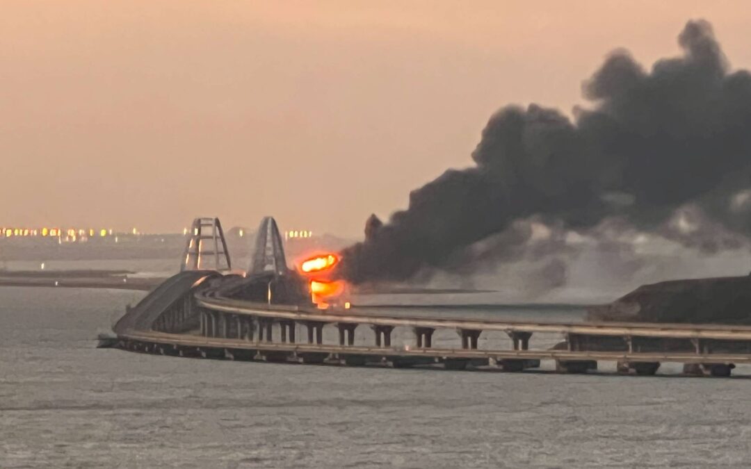 Russia Says Crimean Bridge Attack Admission Is “Direct Involvement” In The War