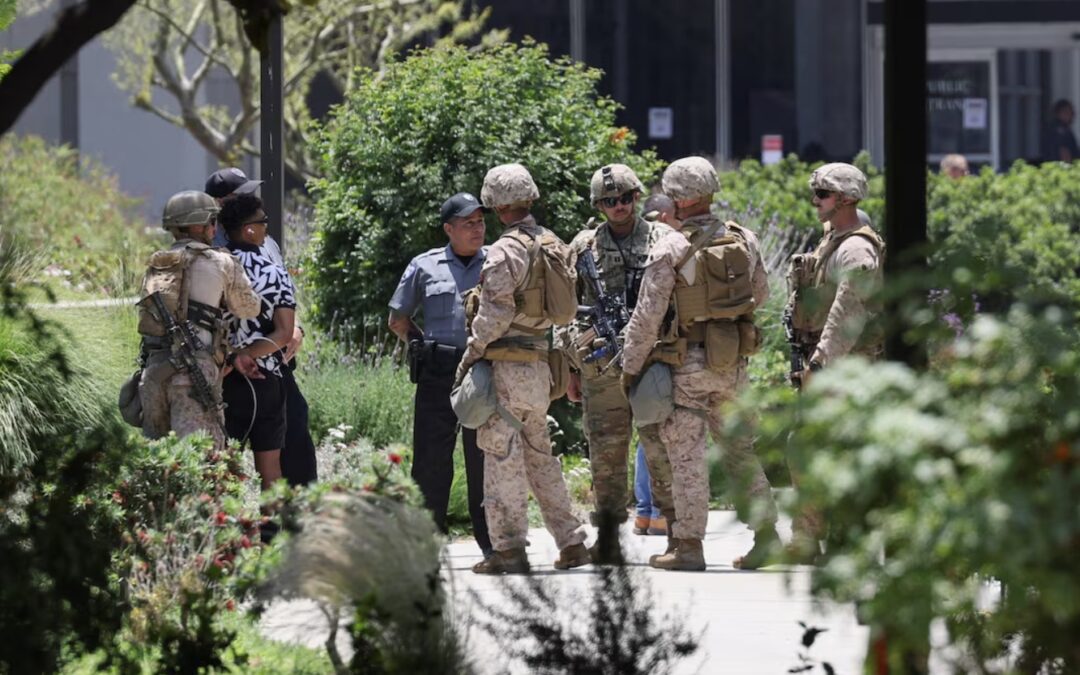 Trump Deploys Marines to LA Riots as Newsom Counters With Lawsuit and Hypocritical Challenge