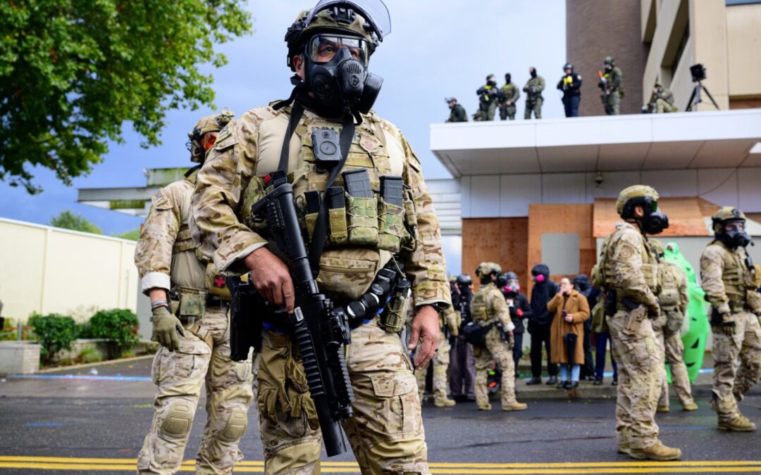 Courts Side With Trump Permitting Troops In Portland